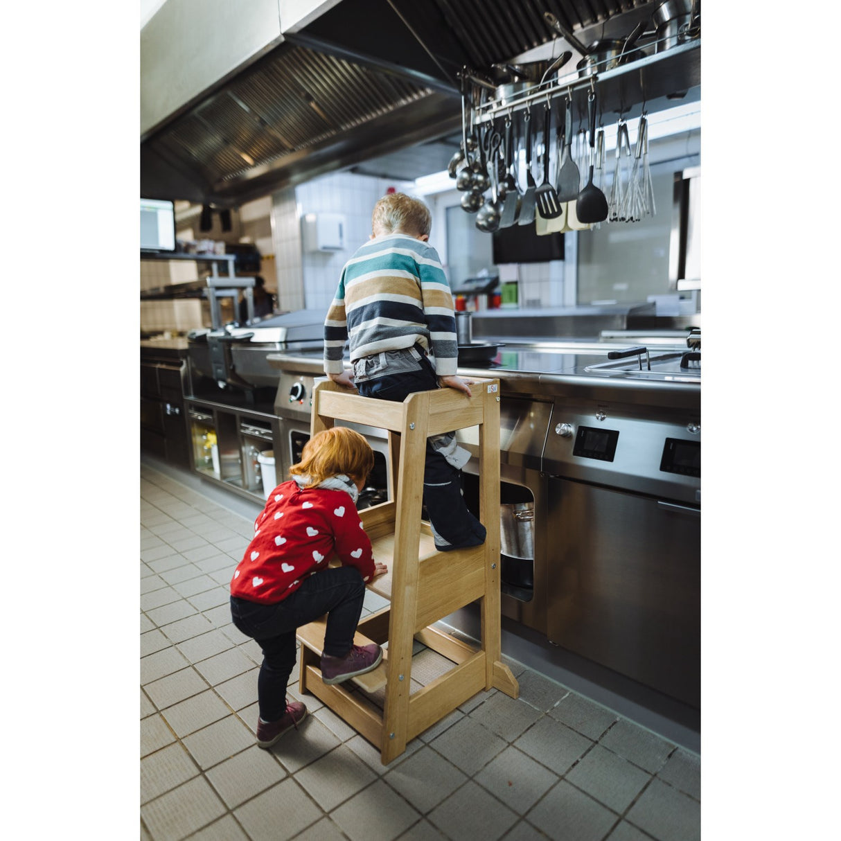 tiSsi® Nature Felix Learning Tower Solid Beech