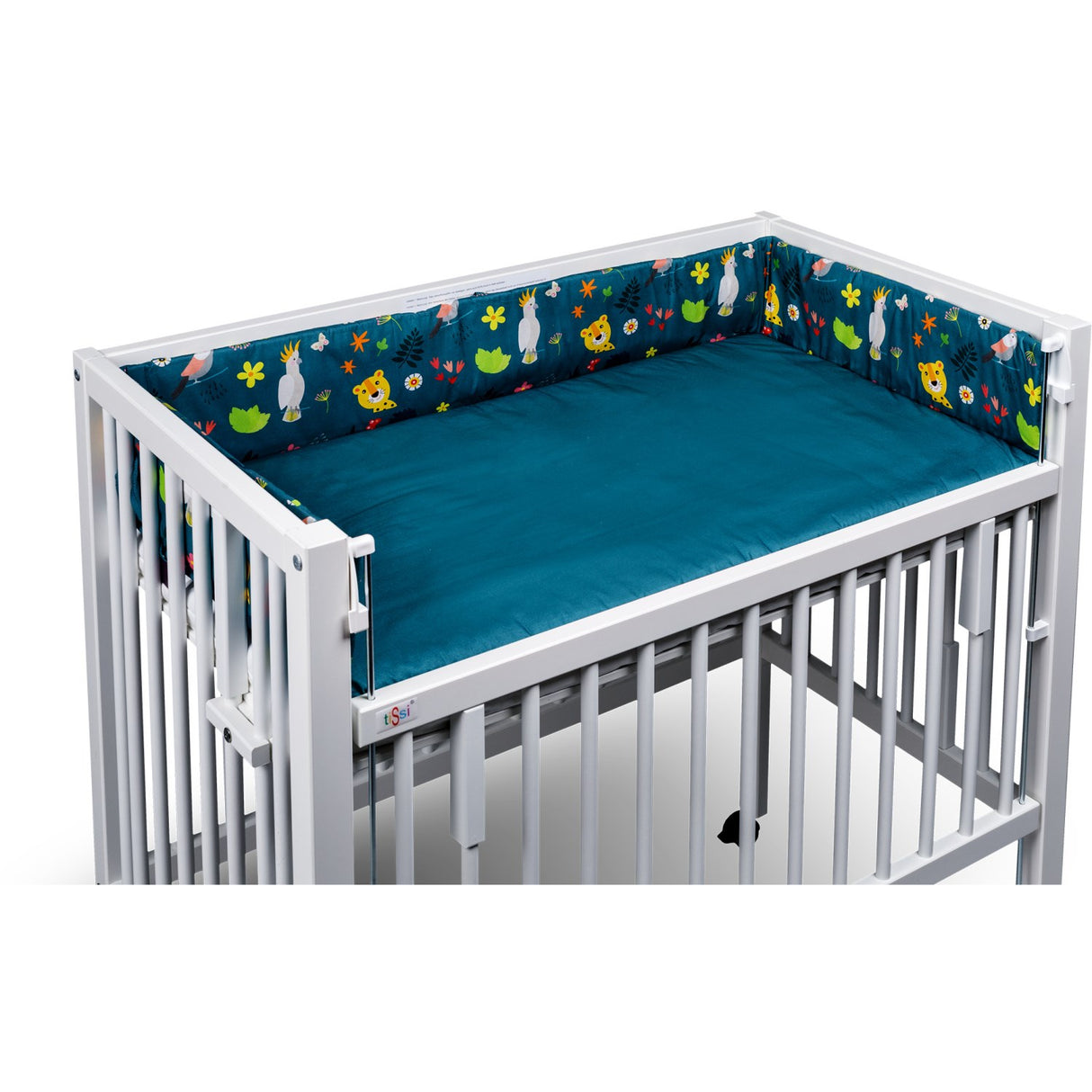 tiSsi® Petrol Jungle Sophie Bed Bumper
