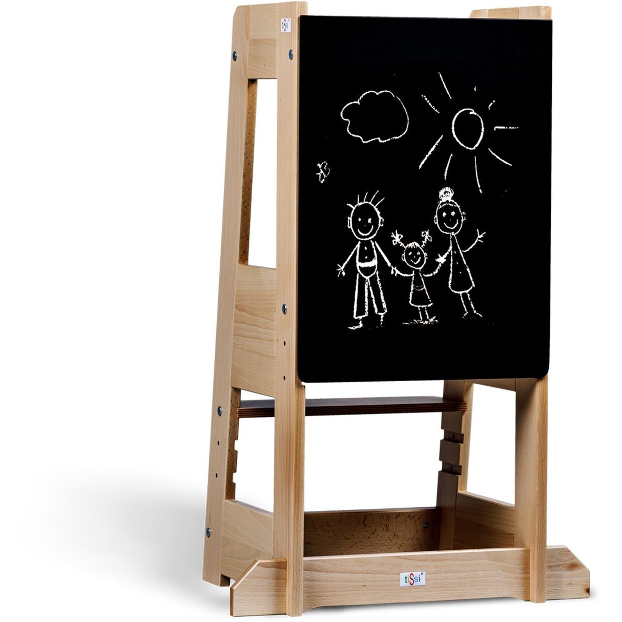 tiSsi® Black Felix Blackboard For Learning Tower Felix