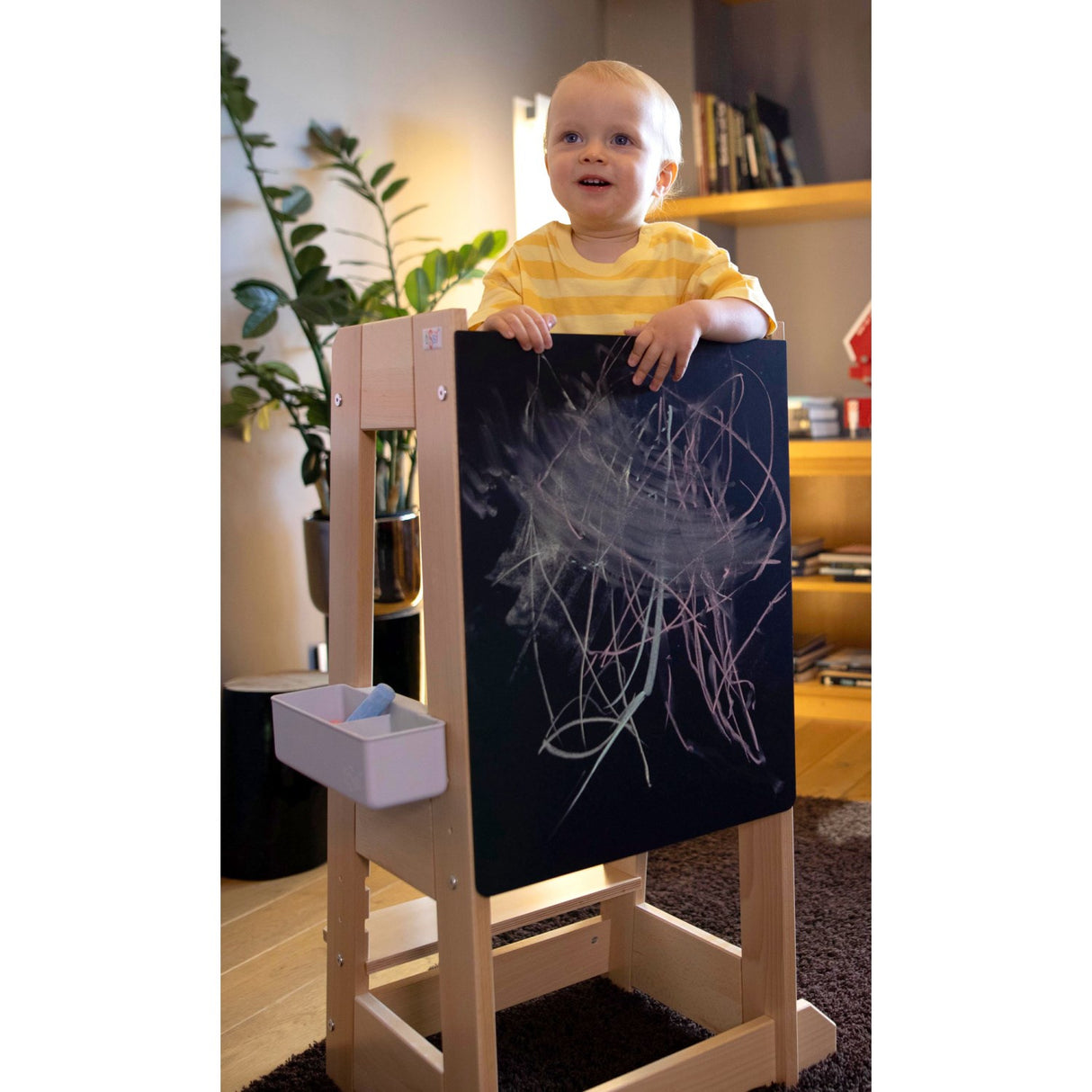 tiSsi® Grey Felix Box In Grey Plast For Learning Tower Felix