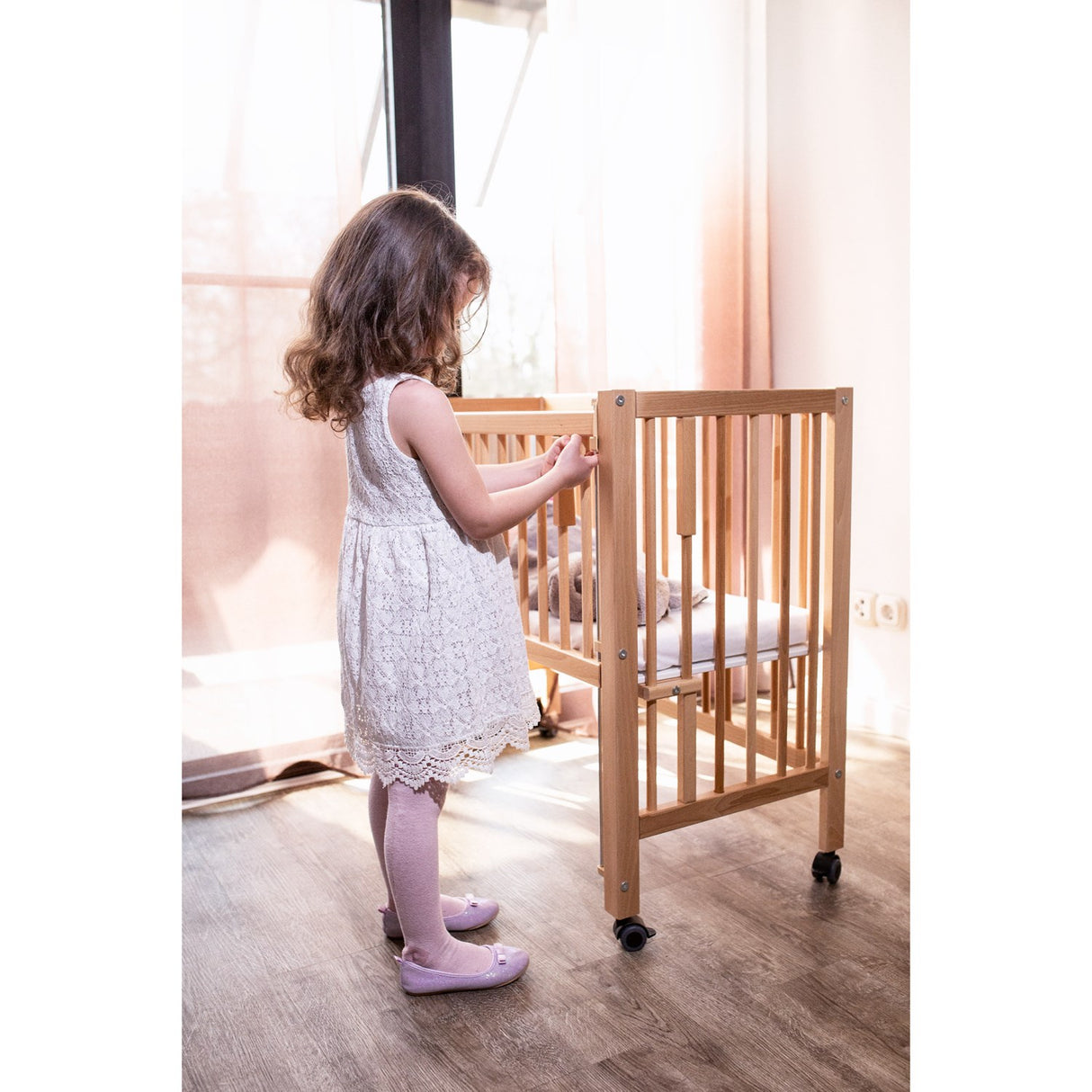tiSsi® Nature Sophie Crib Solid Beech