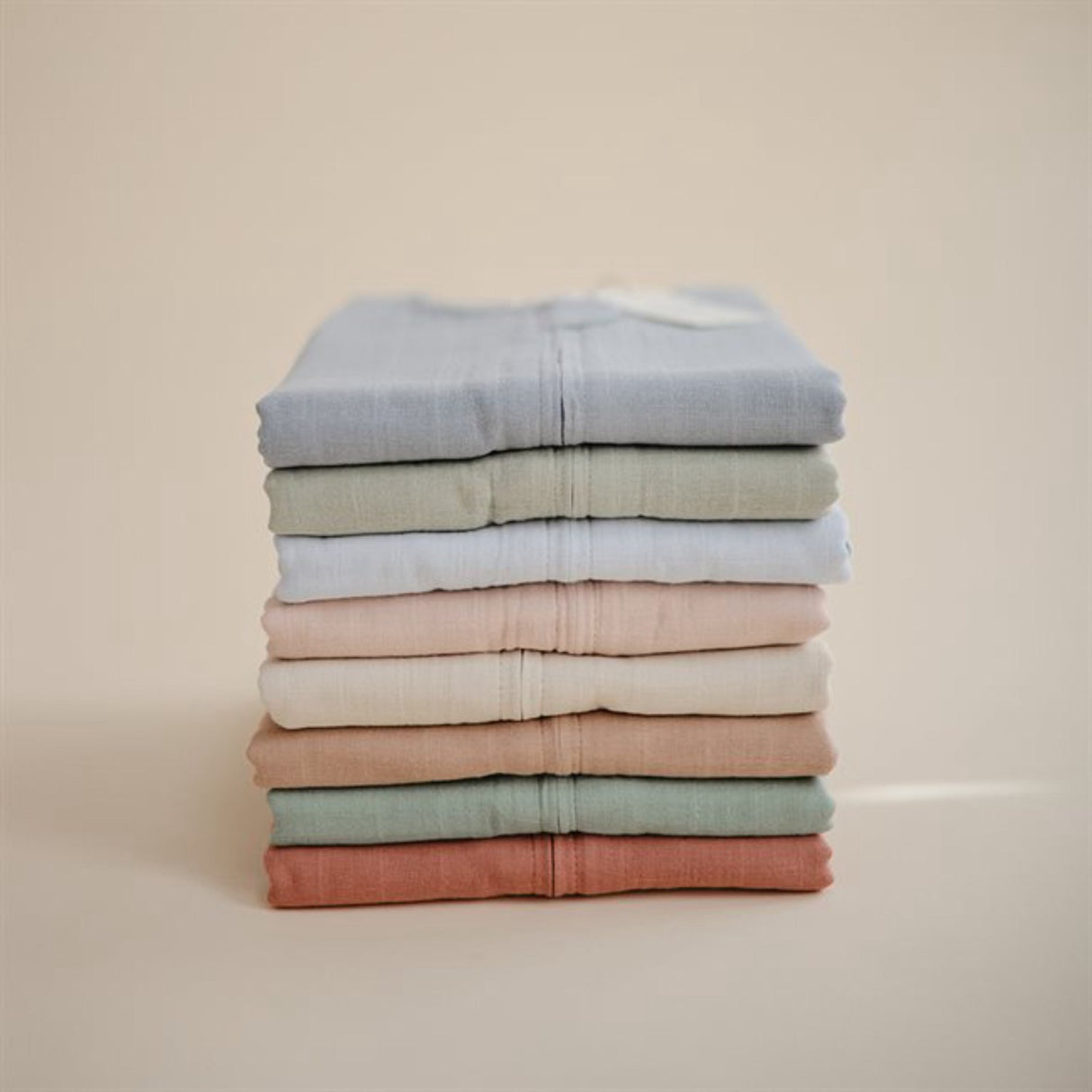 Mushie Blush Muslin Sleep Bag