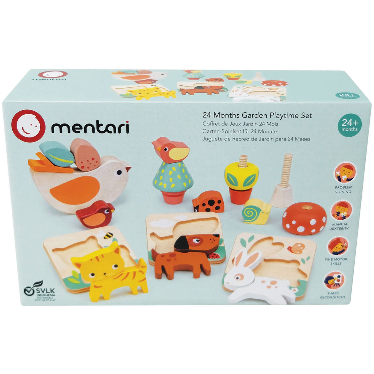 Mentari Puzzle Set Garden Theme