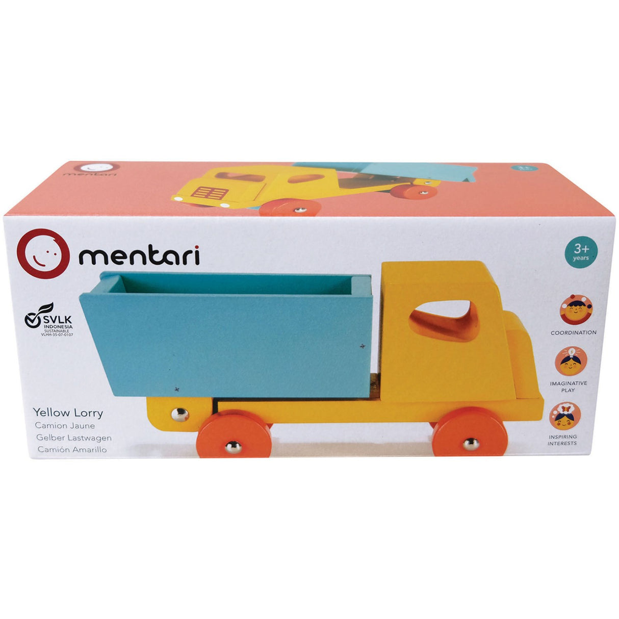 Mentari Yellow Tipped Truck