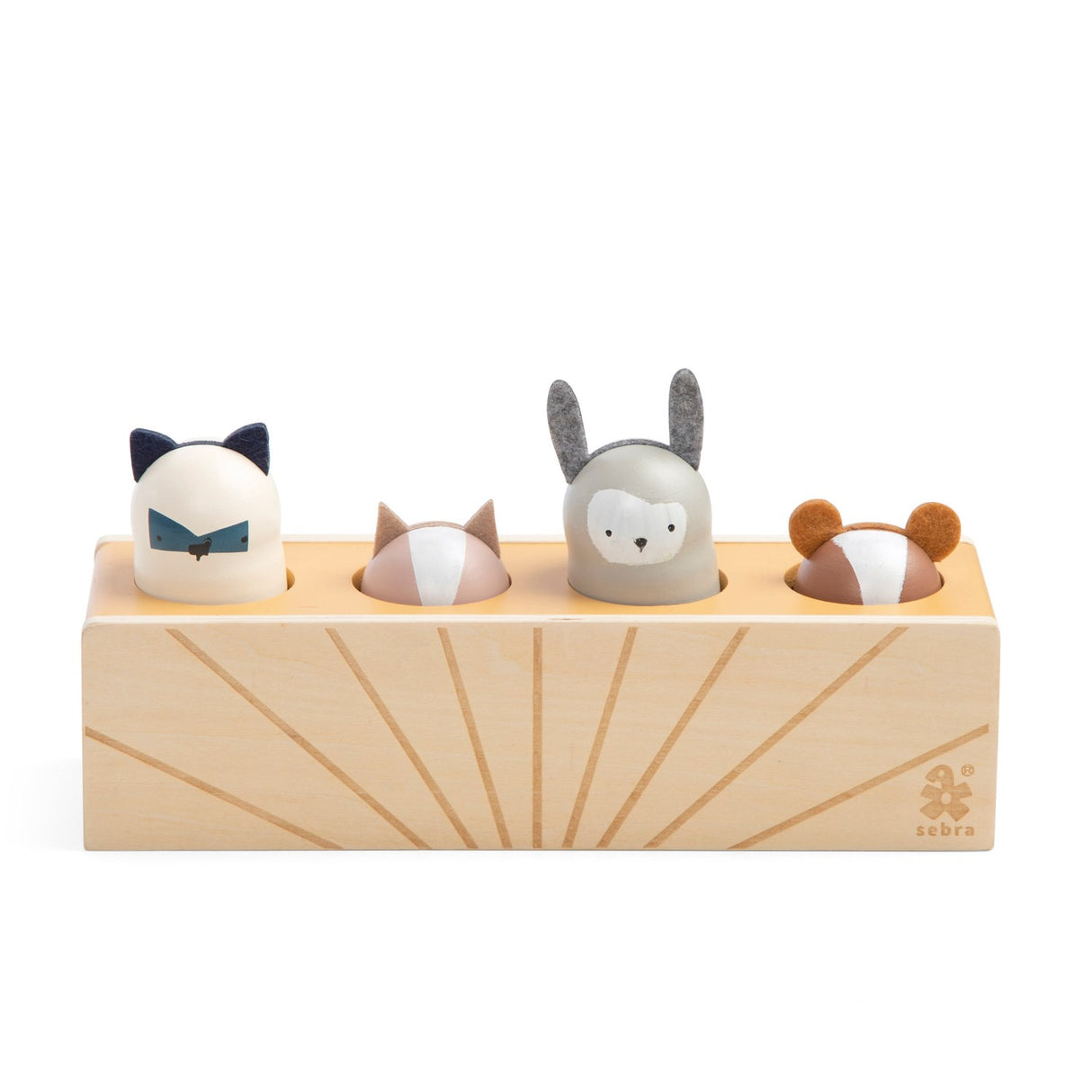 Sebra Woodland Pop Up Toy Wooden