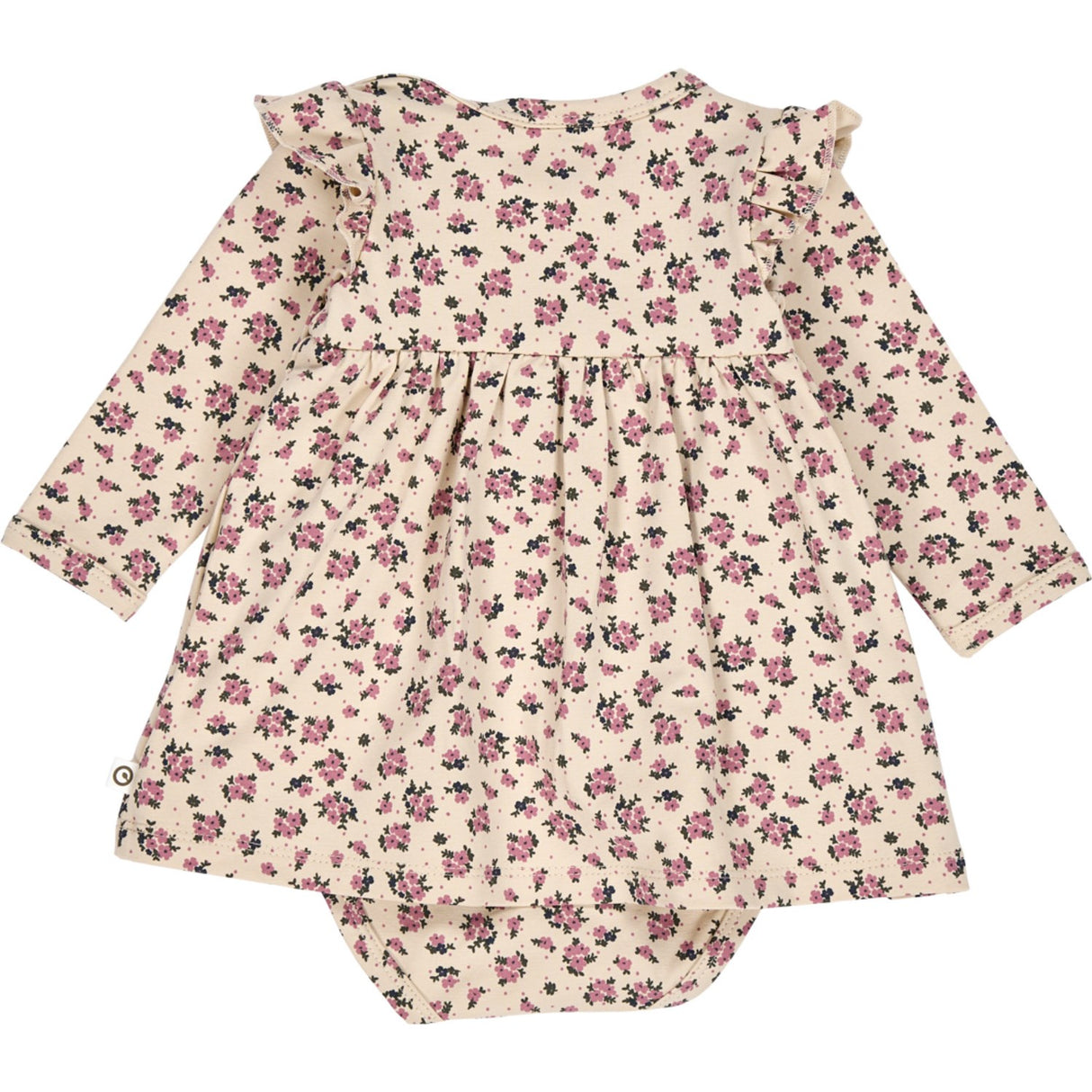 Müsli Oak/ Nostalgia Rose/ Deep Green Zinna L/S Dress Body