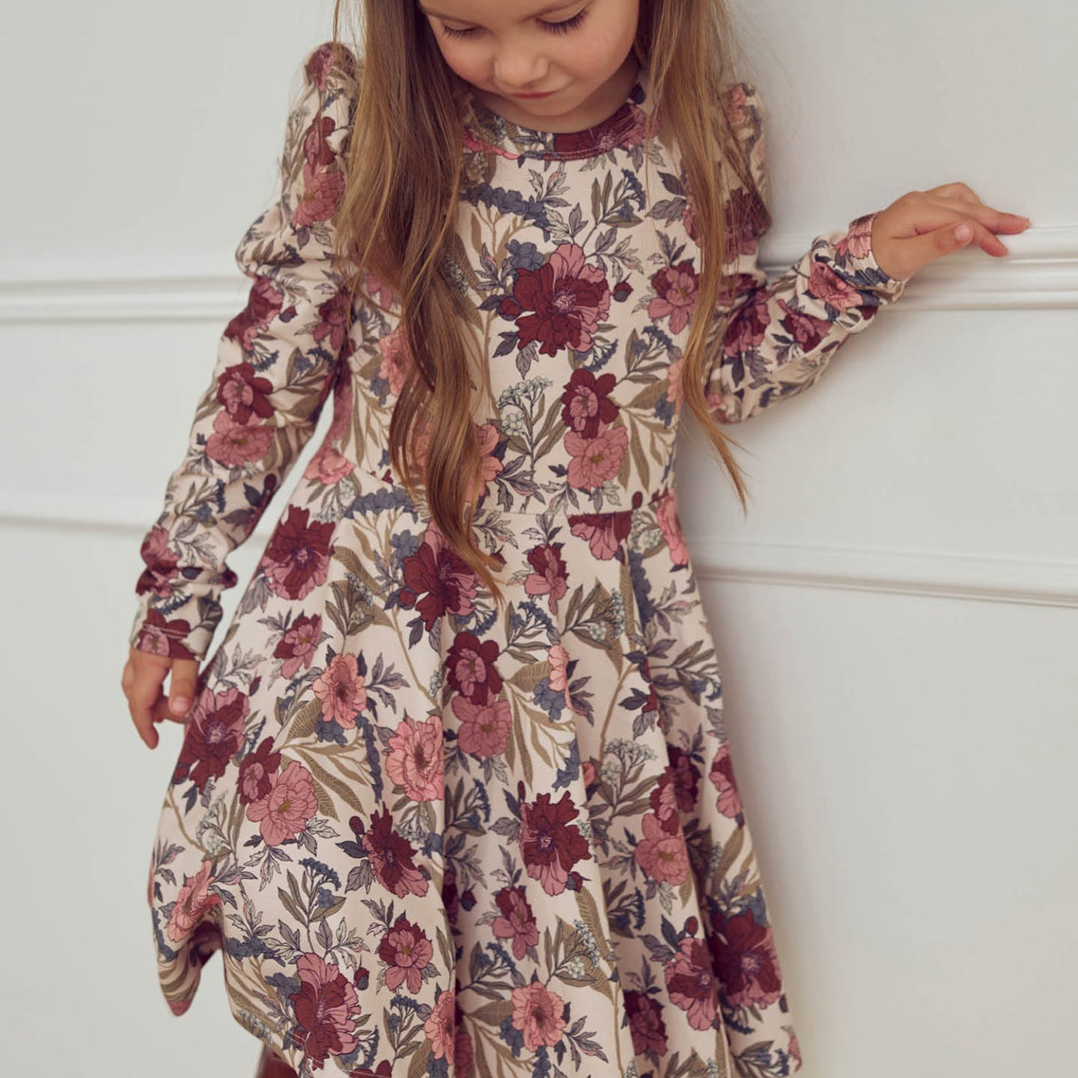 Müsli Nightingale/ Root/ Nostalgia Rose Bliss L/S Swing Dress