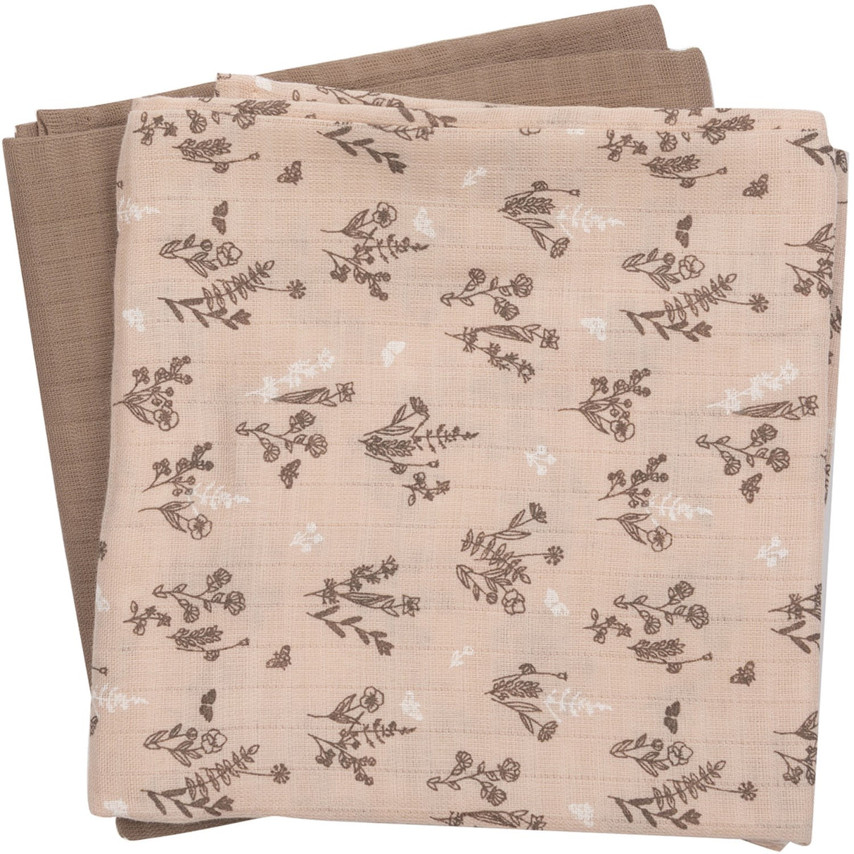 Müsli Nightingale/ Balsam Cream/ Walnut Flora Cloth Diaper 2-Pack