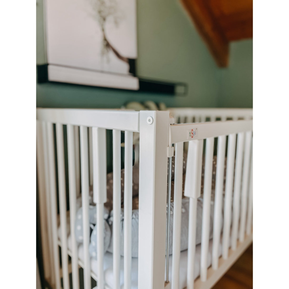 tiSsi® White Laquer Maxi Crob Solid Beech