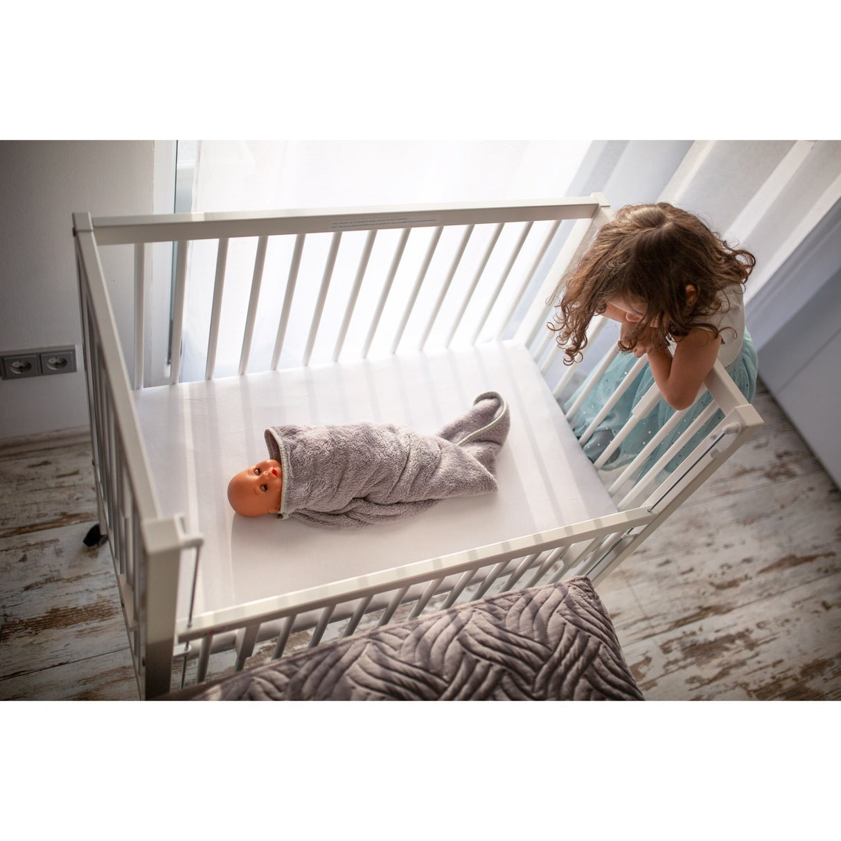 tiSsi® White Laquer Maxi Crob Solid Beech