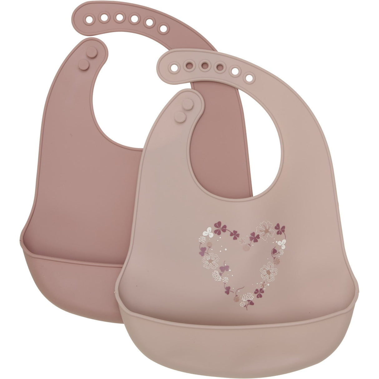 CeLaVi Burlwood Silicon Bib (2-Pack)