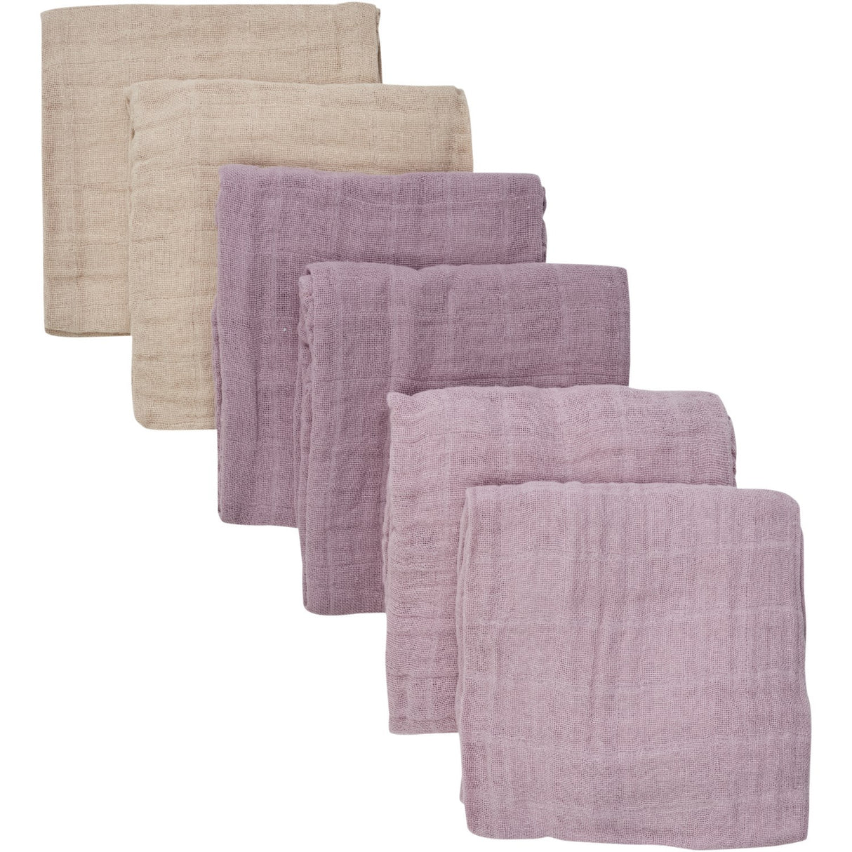 Pippi Quail Muslin Cloth (6-Pack)
