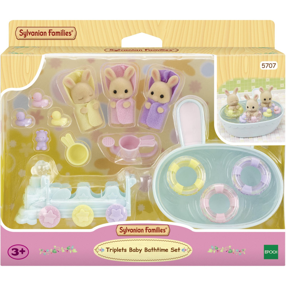 Sylvanian Families® Sylvanian Families Triplet® Bath Time