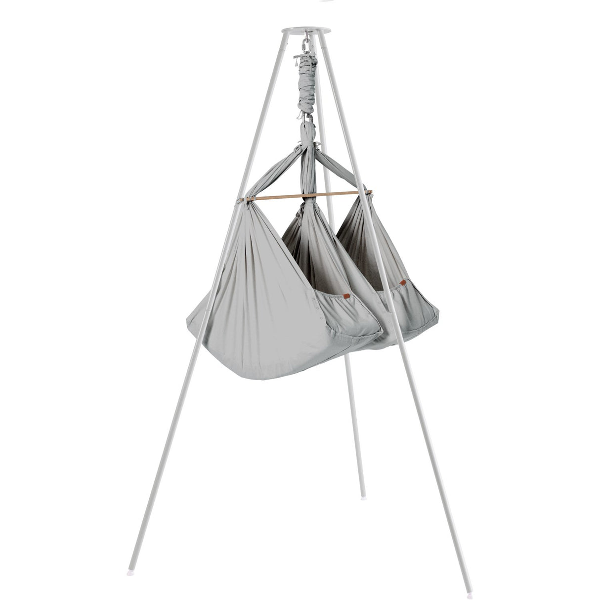 MEMBANTU Grey Organic Twin Hammock Basic