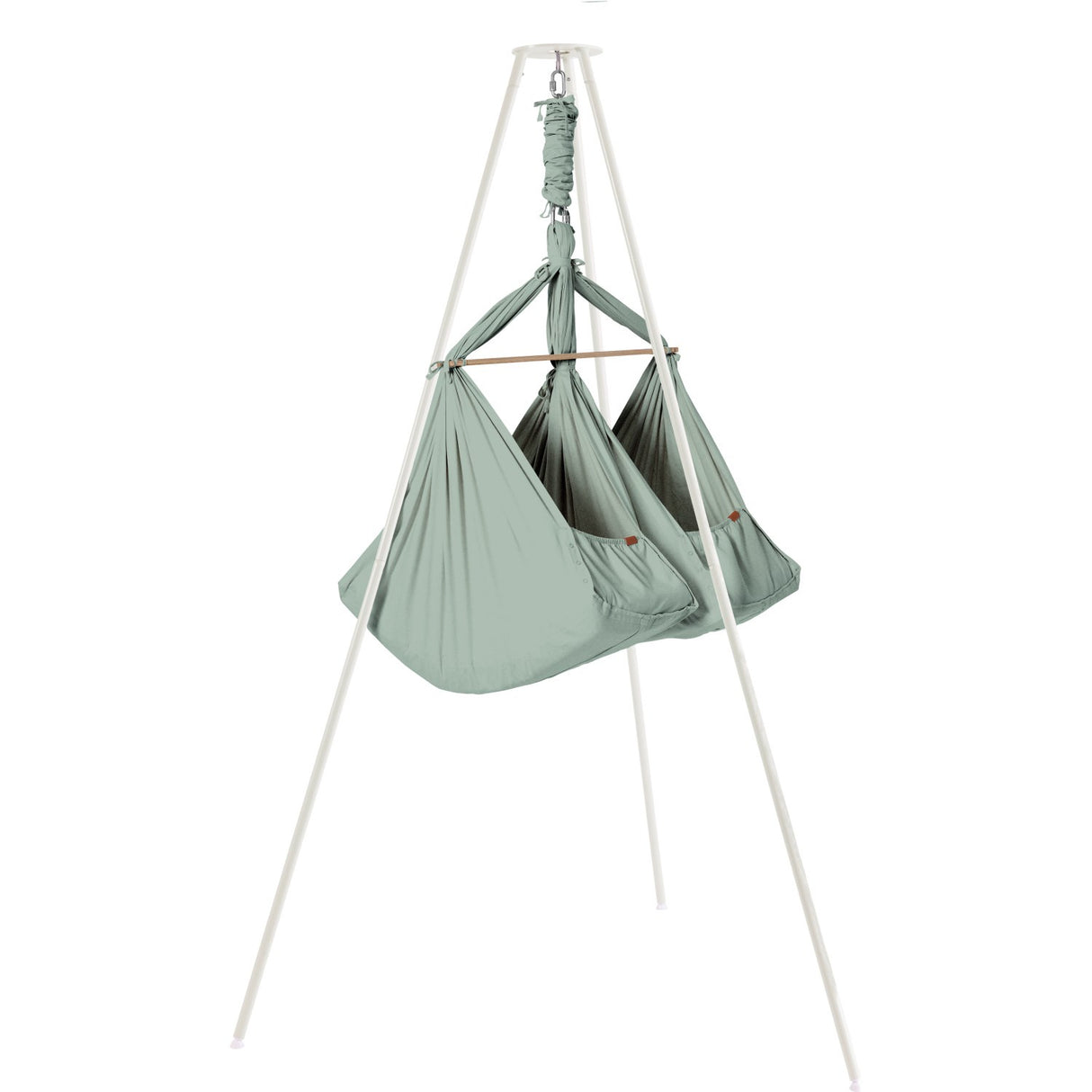 MEMBANTU Sage Green Organic Twin Hammock Basic
