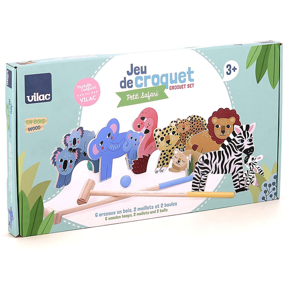 Vilac Kroket For 2 - Mini Safari