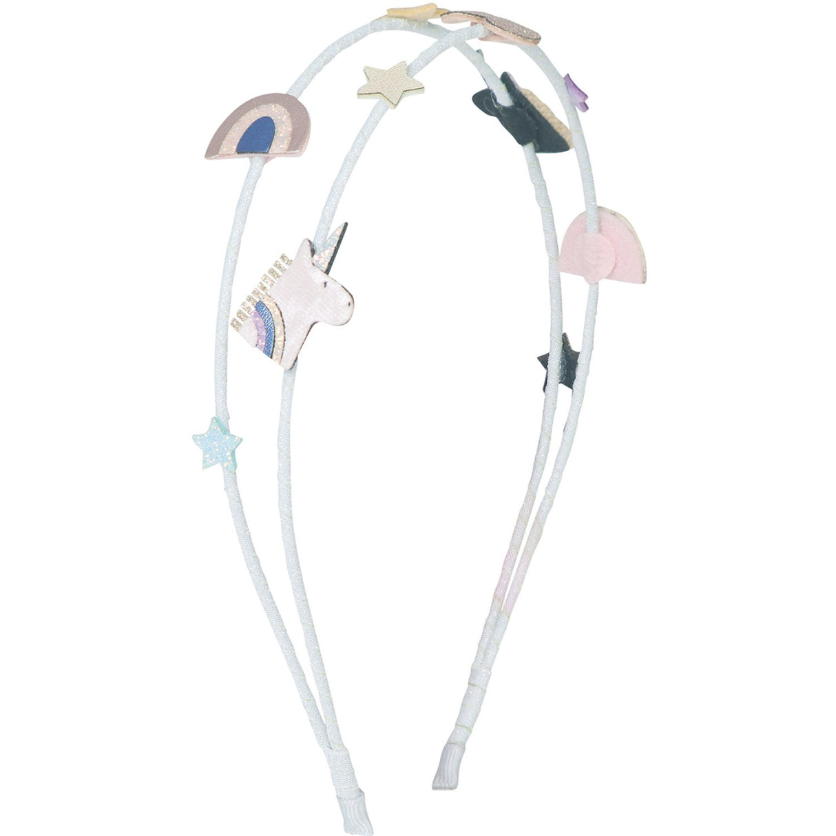 Mimi & Lula Double Hårbøjle - Unicorn Celeste