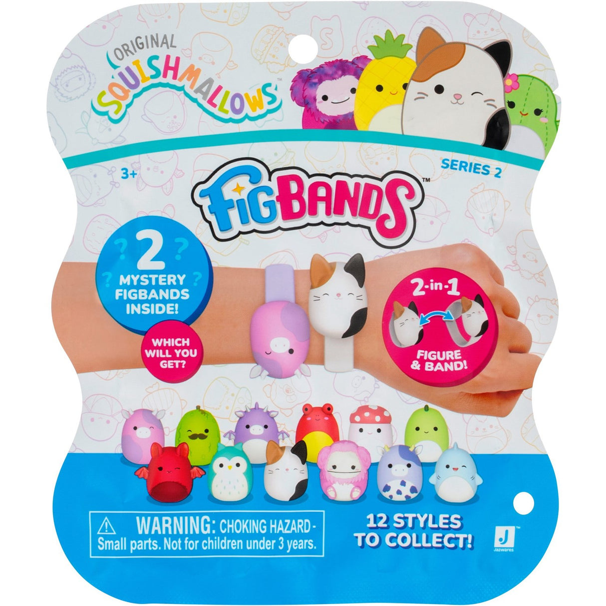 Fig Bands Squishmallows Mystery 2 Pack Assorted