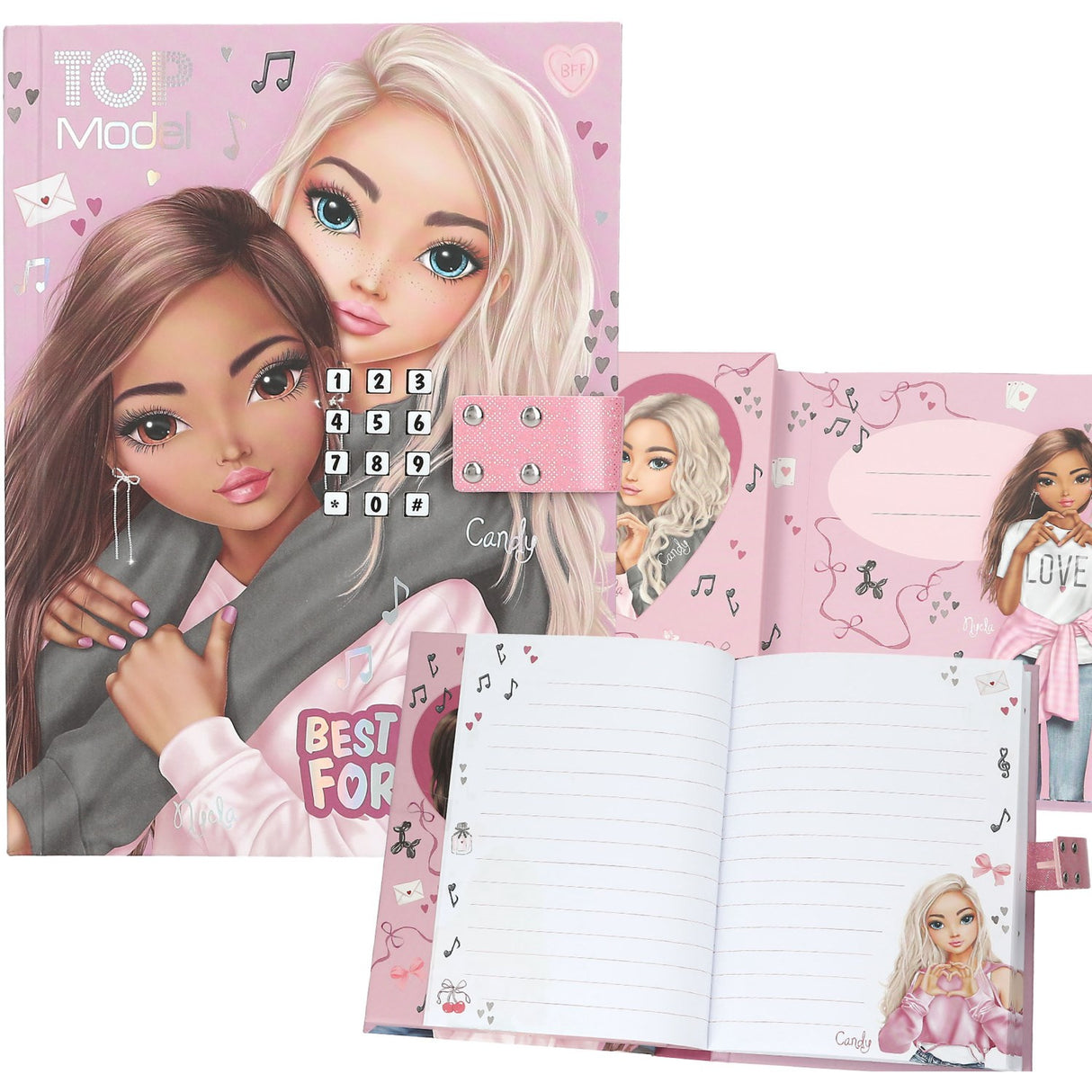 TOPModel My Bff Diary With Code And Sound