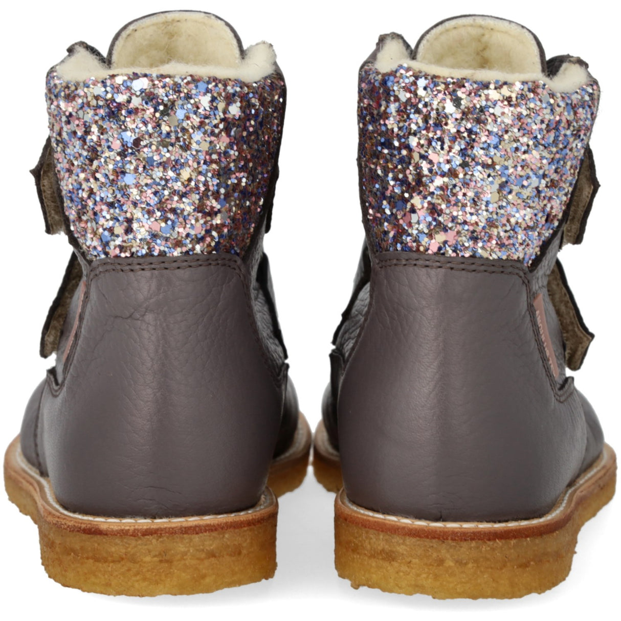 Angulus Lavender/Pastel Multi Glitter TEX Boot with Glitter and Velcro