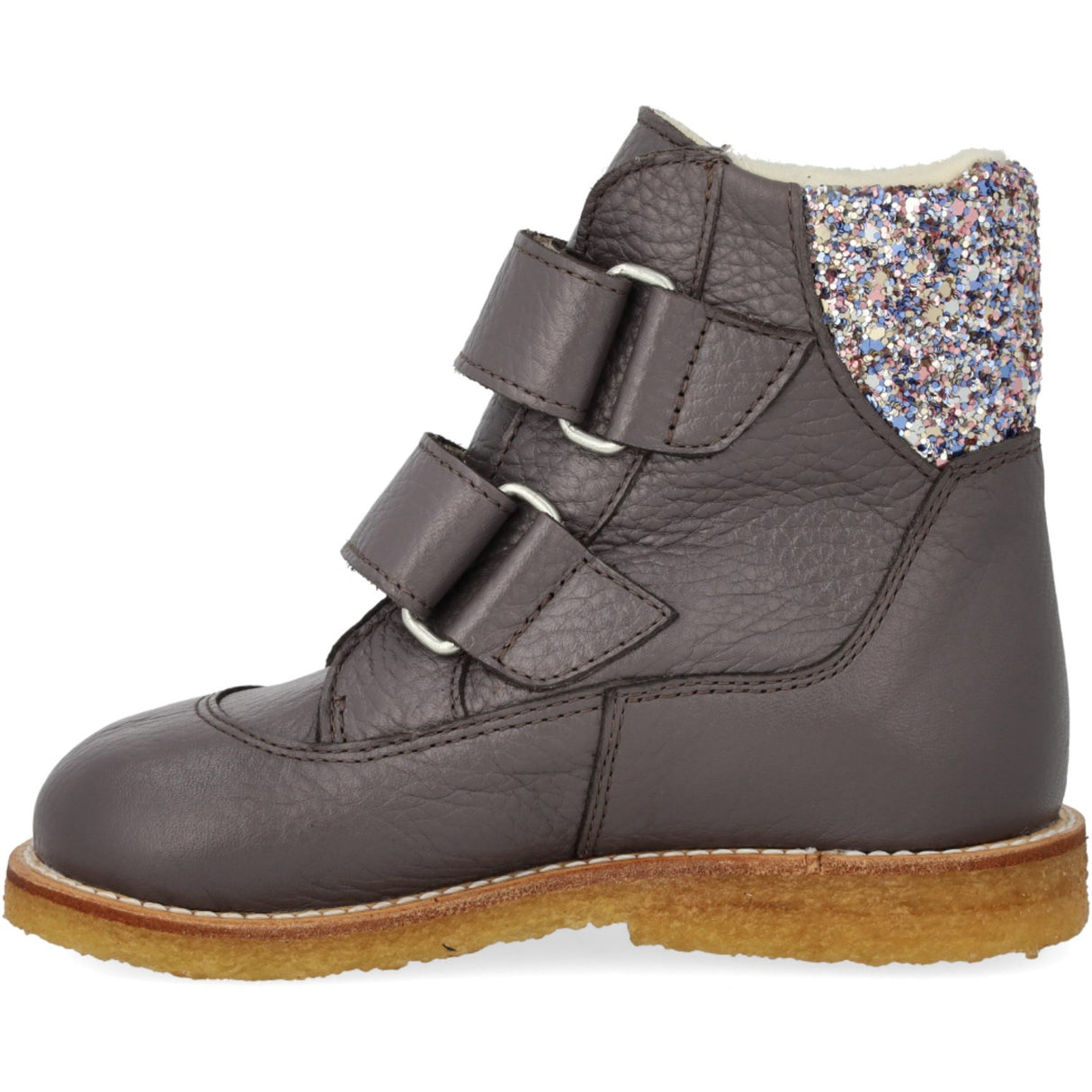 Angulus Lavender/Pastel Multi Glitter TEX Boot with Glitter and Velcro