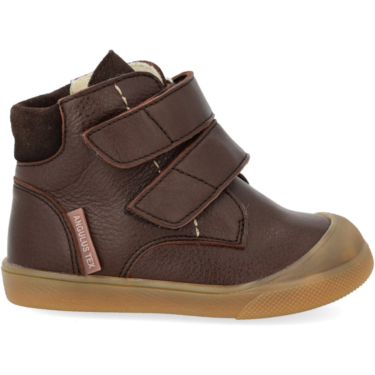 Angulus Dark Brown/Dark Brown Child's first TEX Winter Boot