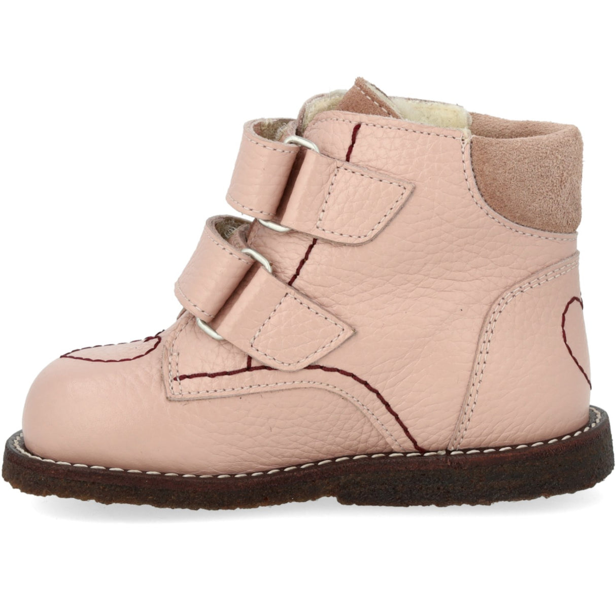 Angulus Rosebud/Rosebud begins TEX Boot with Heart Embroidery