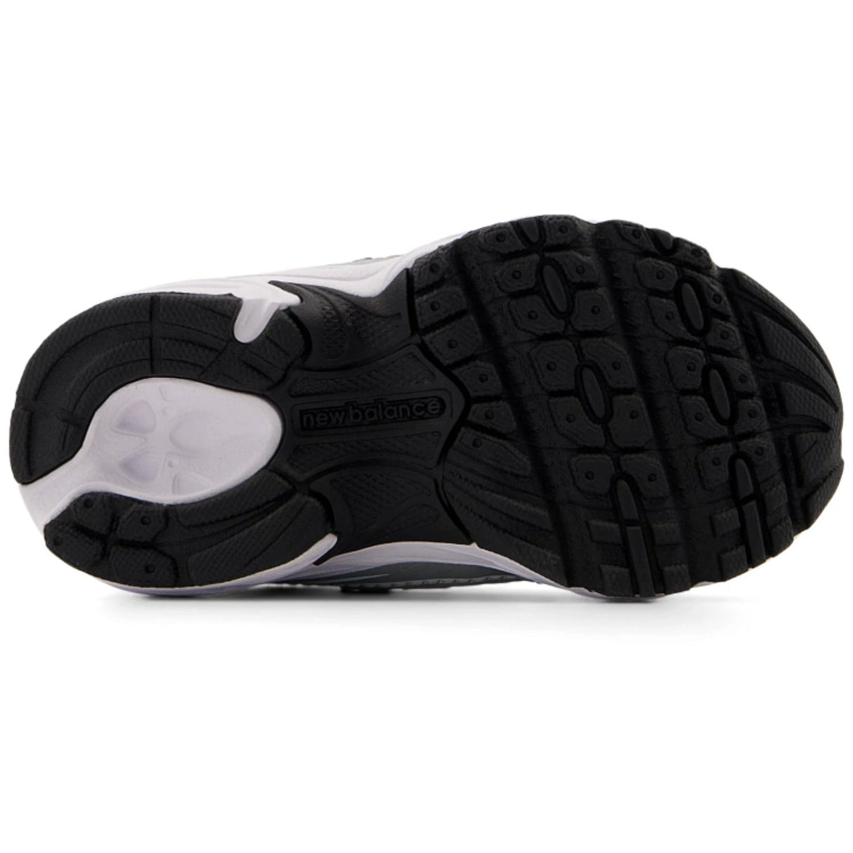 New Balance Silver Metallic 740 Kids Bungee Lace Sneakers