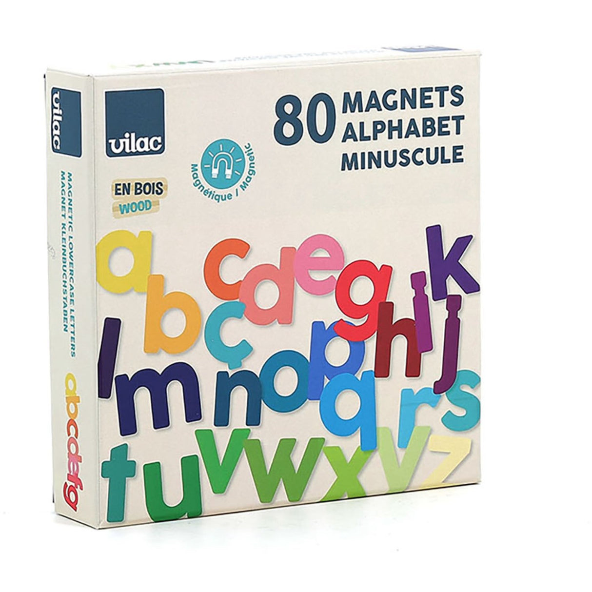 Vilac Magnetic Letters - Minuscles (International)