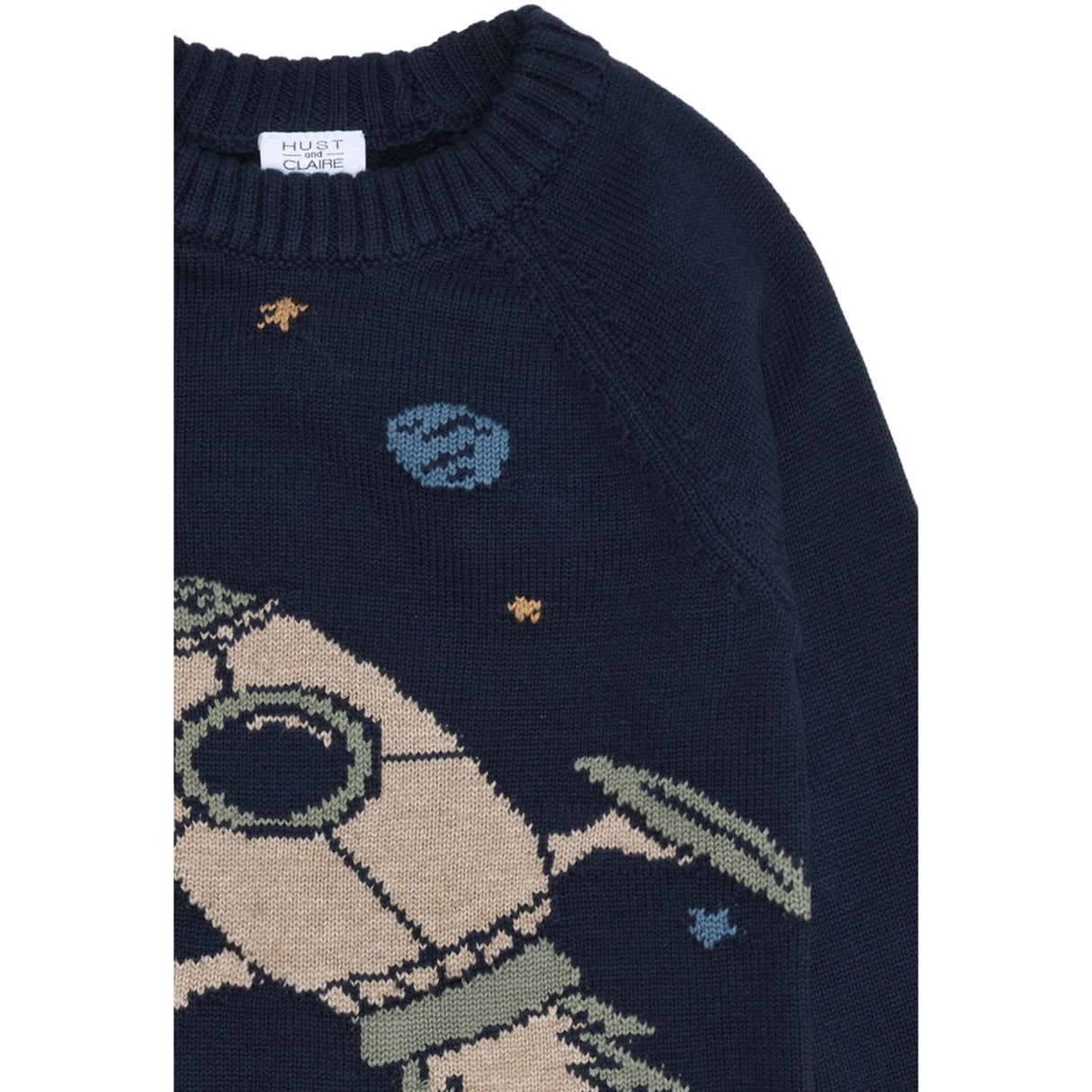 Hust & Claire More Navy Pelle Knit Rocket
