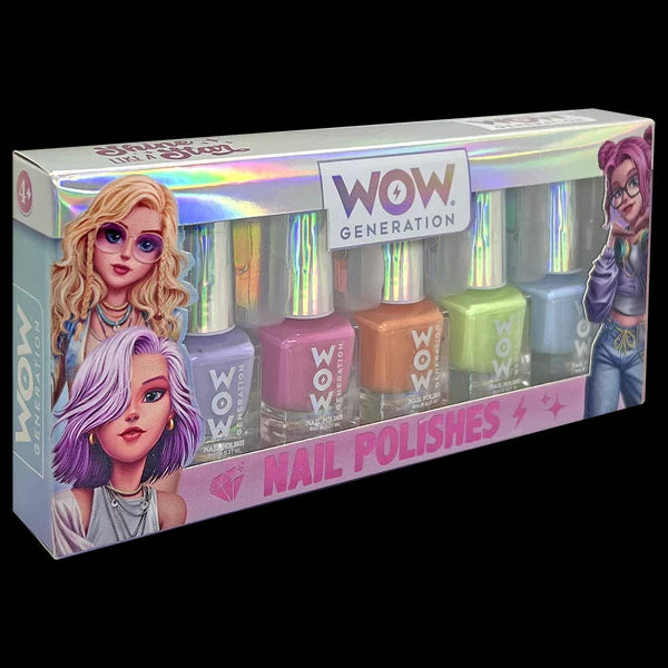 Euromic Wow® Generation Nail Polish Pack Of 5 Bottles