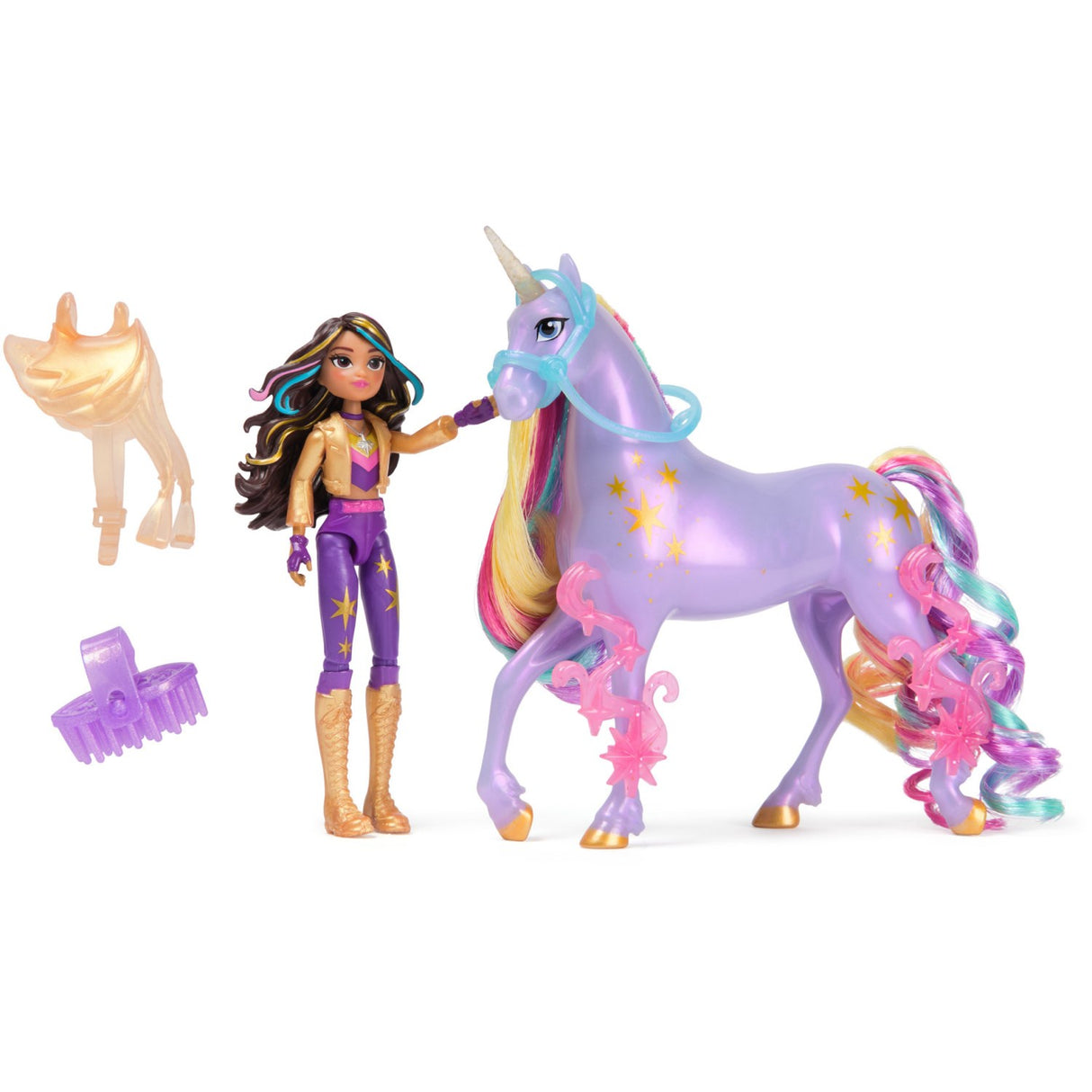 Unicorn Academy Uca Doll & Unicorn V2 Sophia & Wildstar