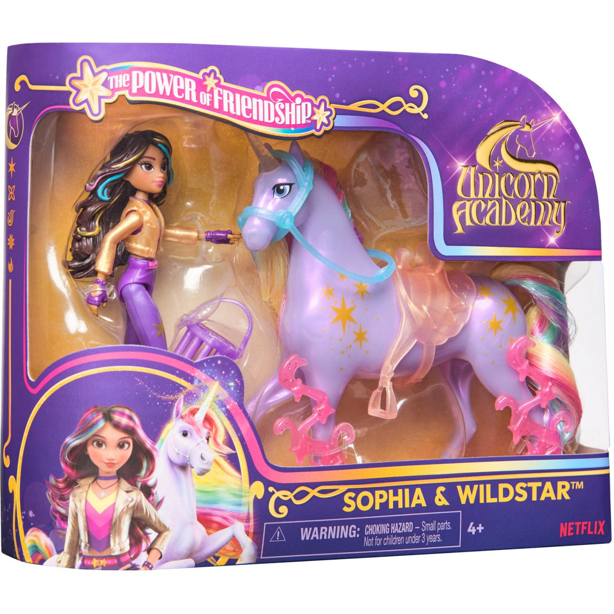 Unicorn Academy Uca Doll & Unicorn V2 Sophia & Wildstar