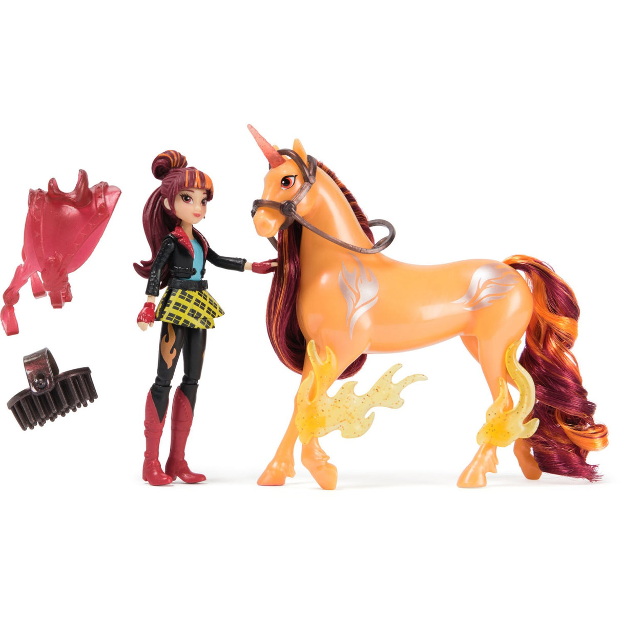 Unicorn Academy Uca Doll & Unicorn V2 Valentina & Cinder