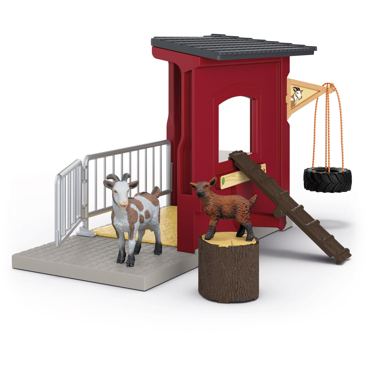 Schleich Goat Stable