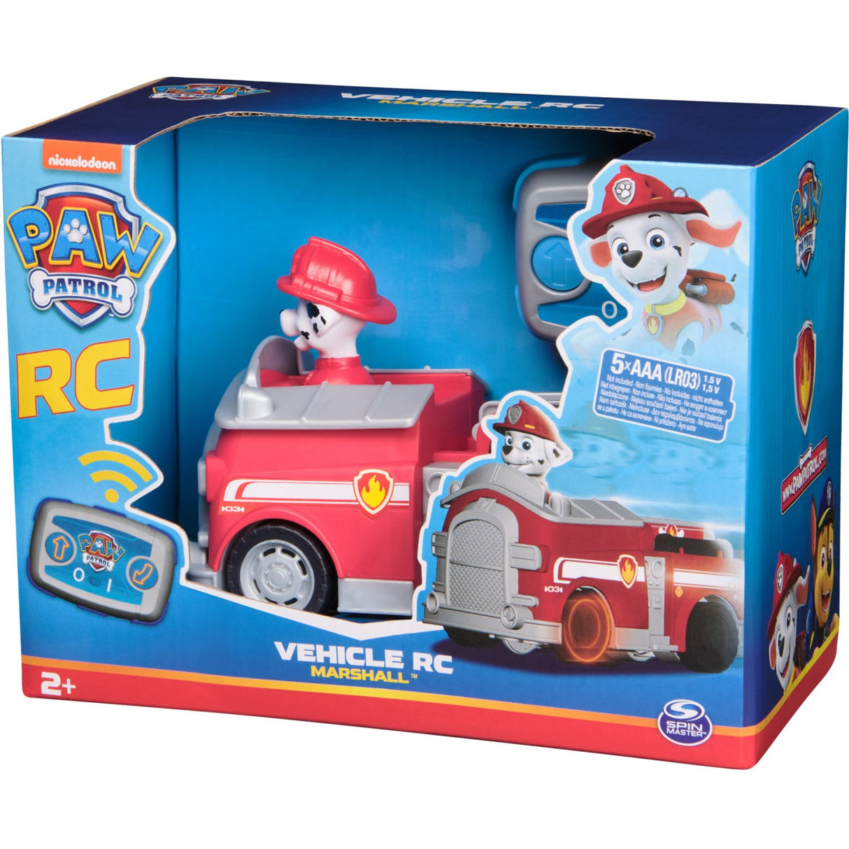 Paw Patrol 1:24 Rc Vehicle Marshall