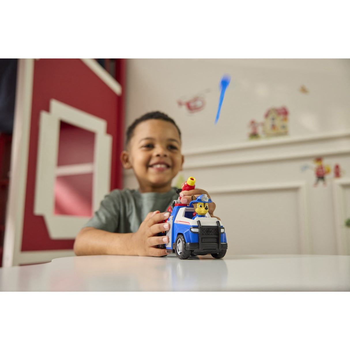 Paw Patrol Fire Rescue Vehicle Chase