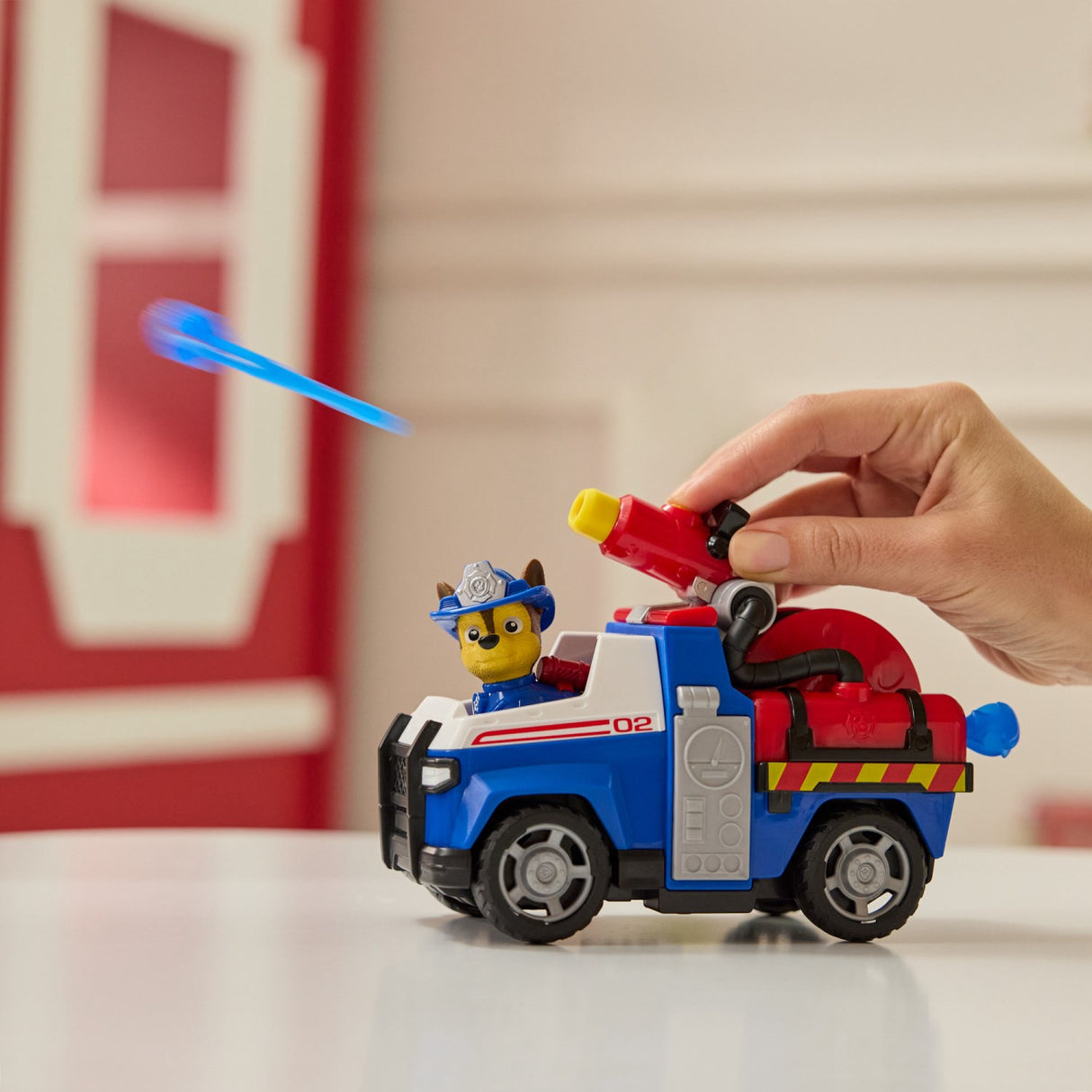 Paw Patrol Fire Rescue Vehicle Chase