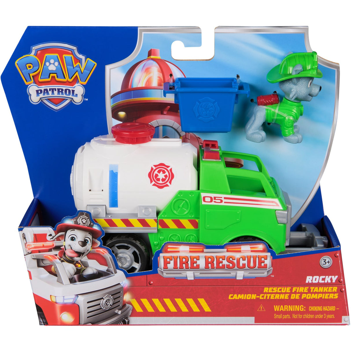 Paw Patrol Fire Rescue Vehicle Rocky