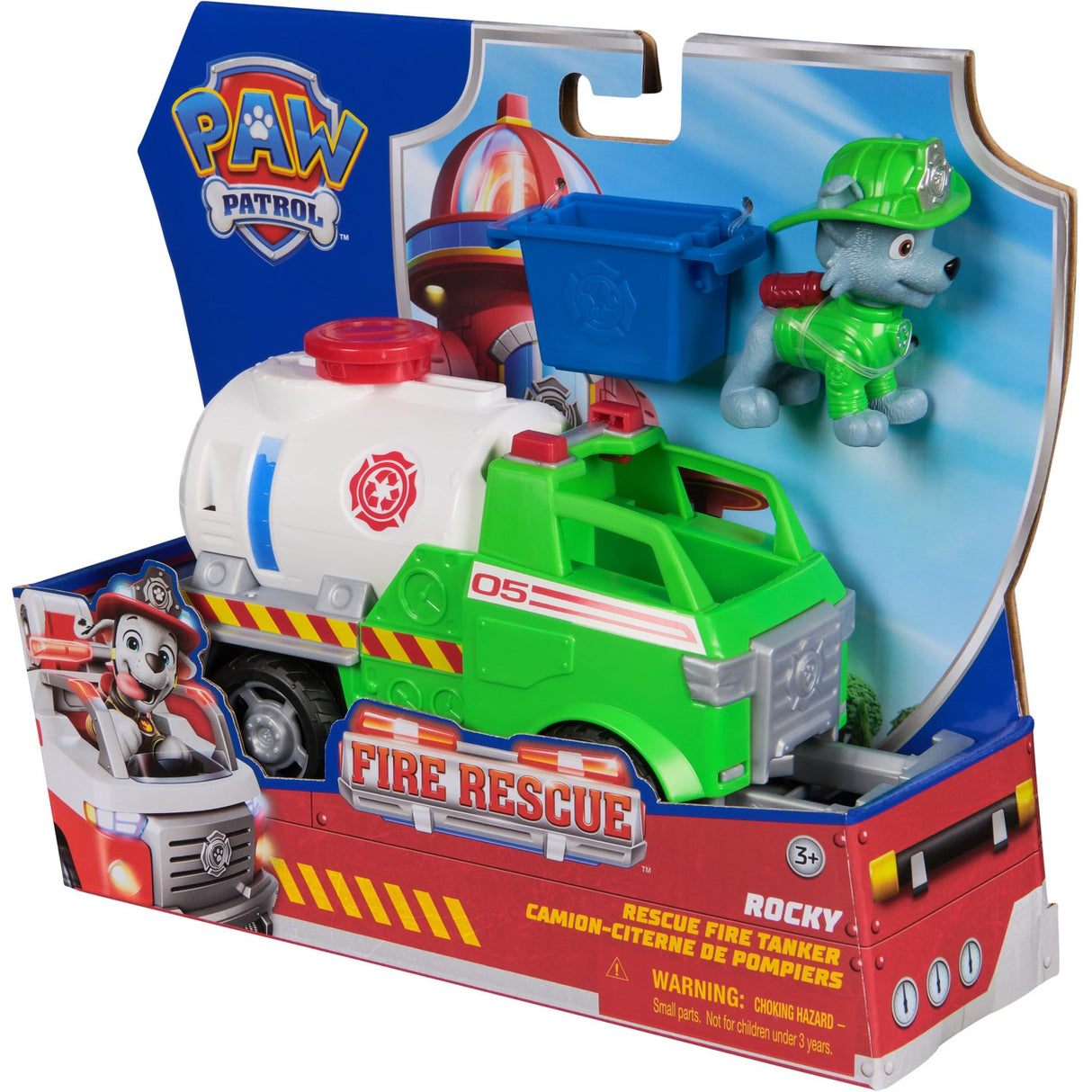 Paw Patrol Fire Rescue Vehicle Rocky