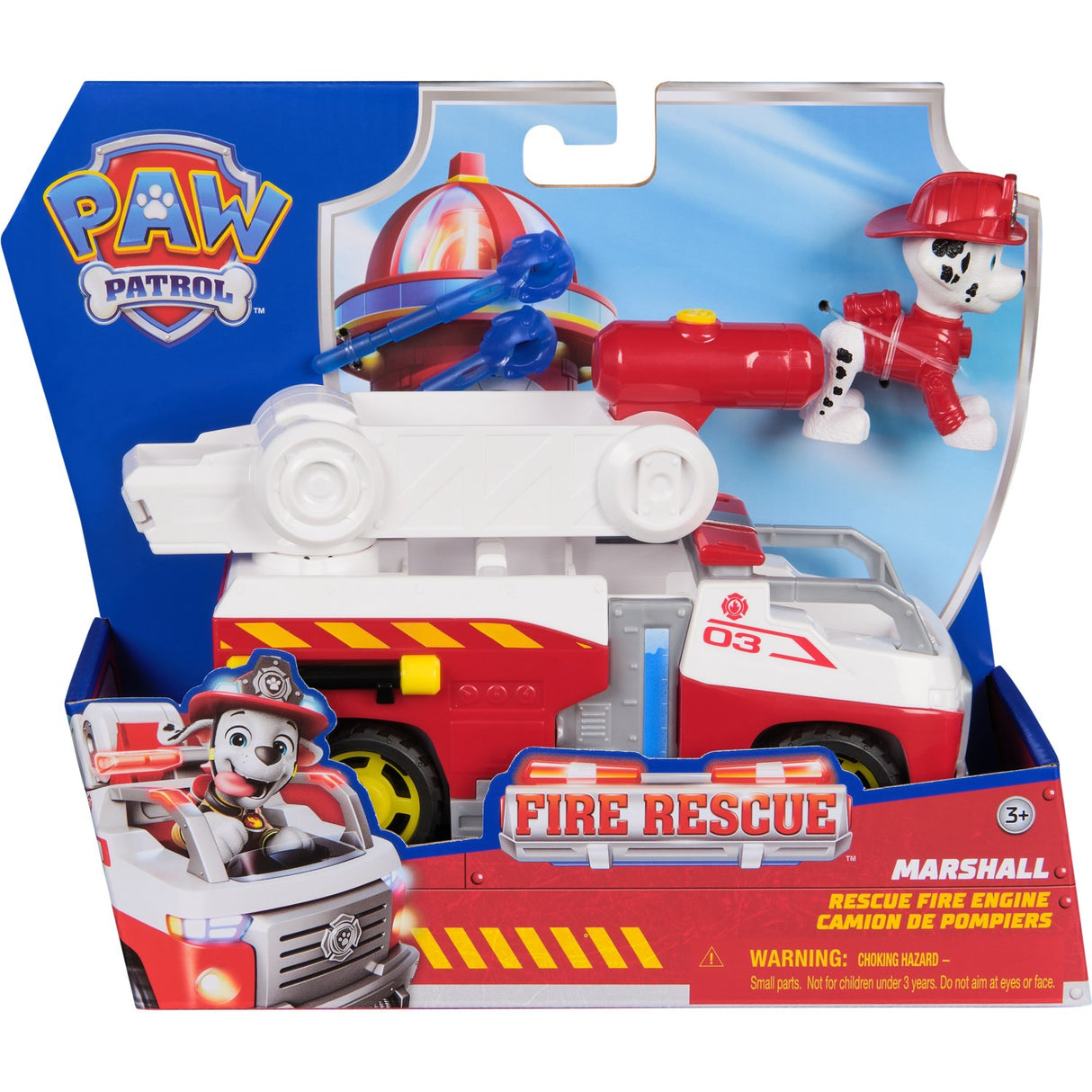 Paw Patrol Fire Rescue Vehicle Marshall