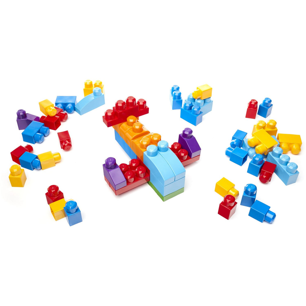 MEGA Bloks First Builders Big Building Bag Blue