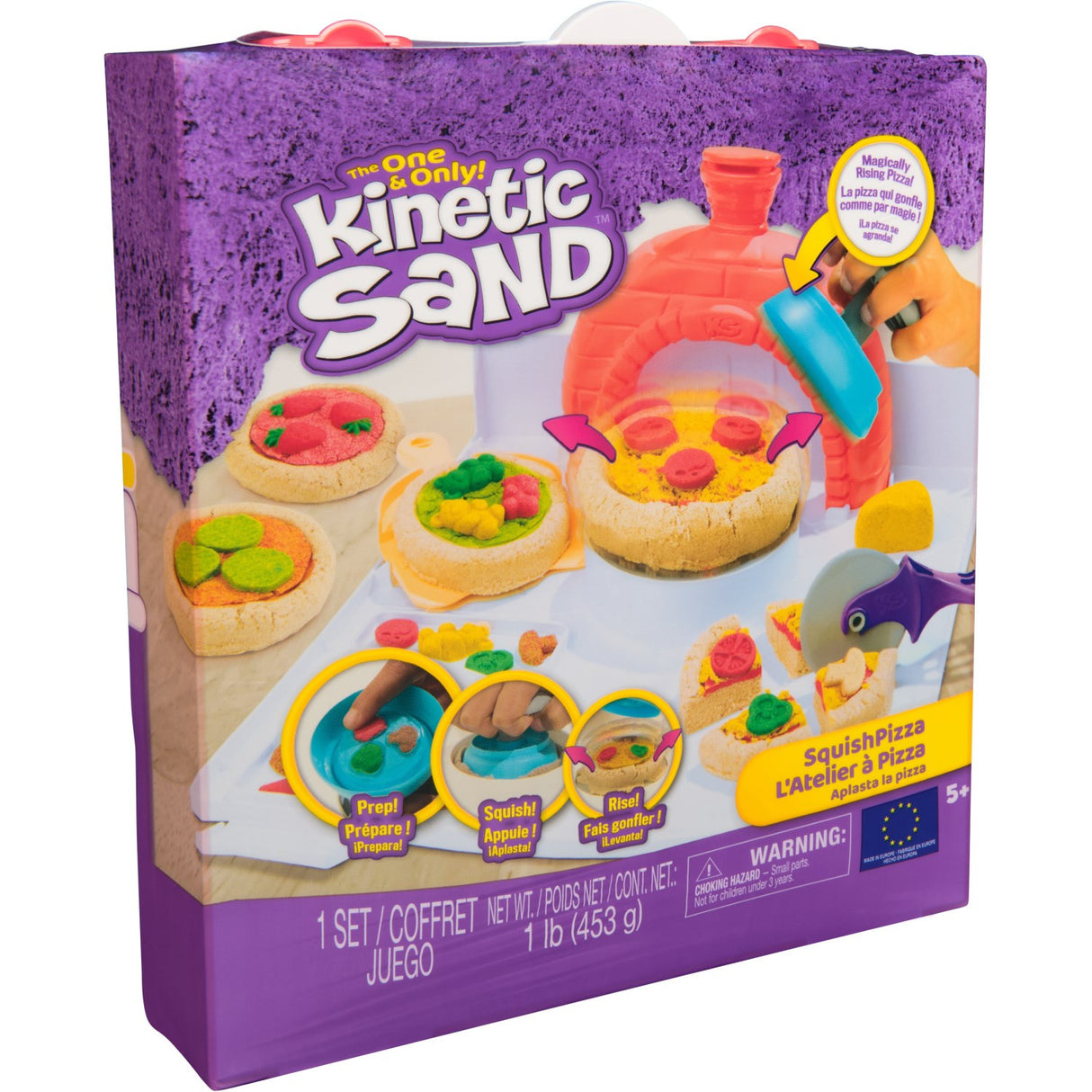 Kinetic Sand Squish Pizza