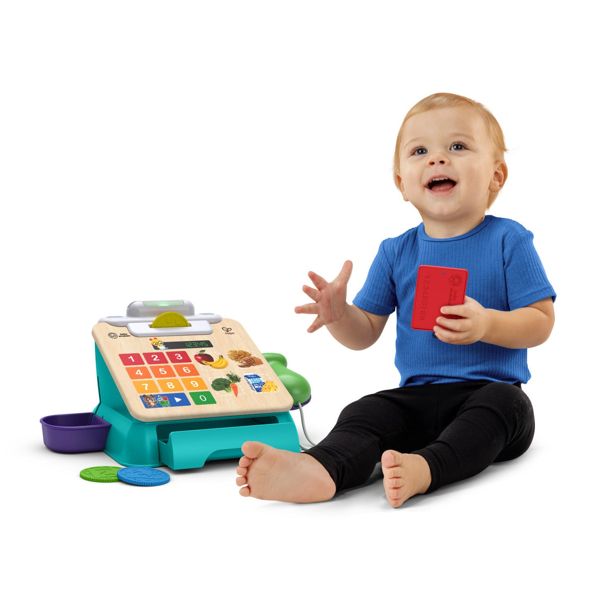 Hape Magic Touch Cash Register Dk/No/Se