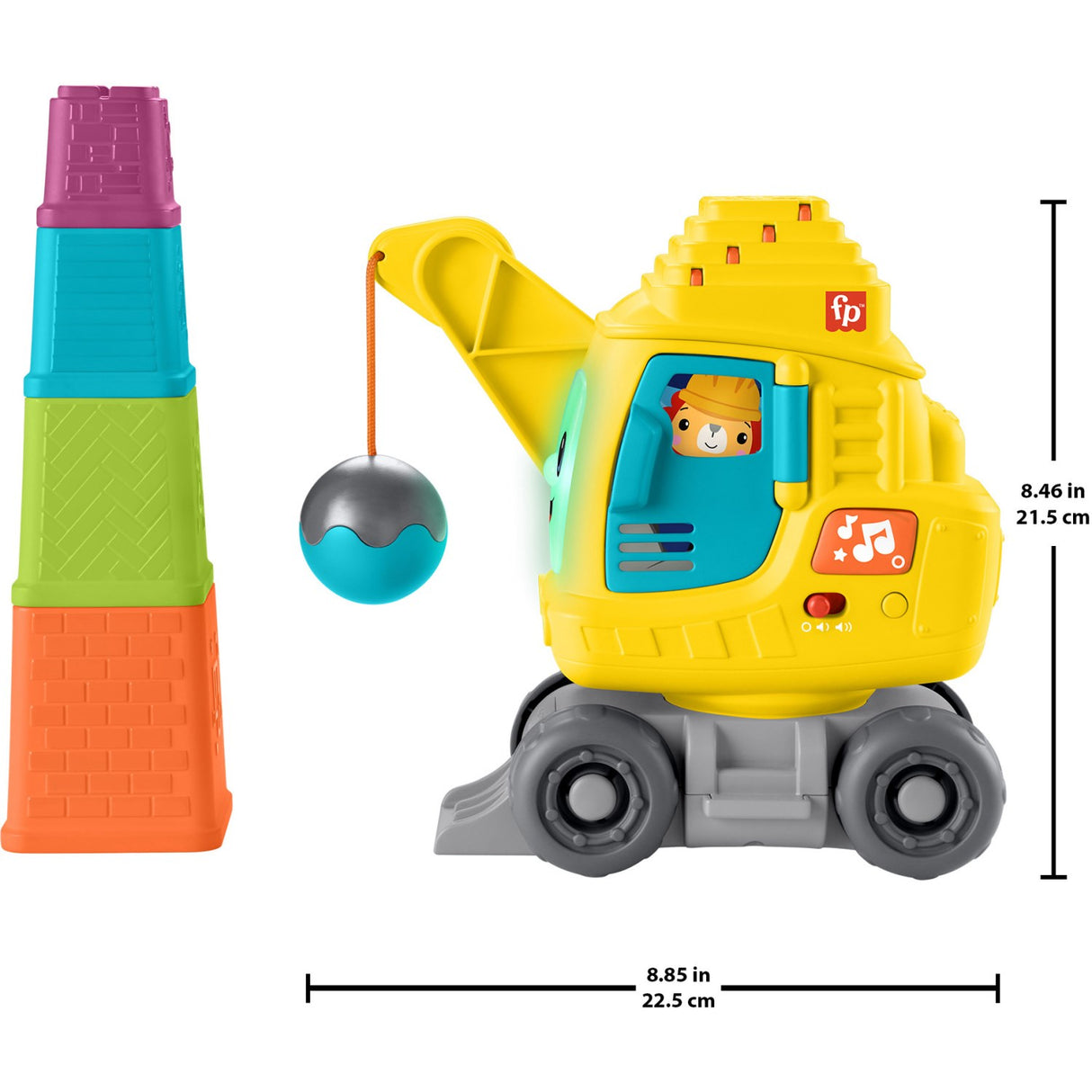 Fisher-Price® Count & Stack Crane