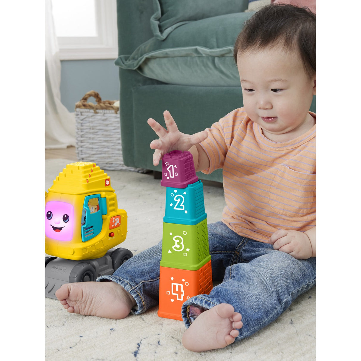 Fisher-Price® Count & Stack Crane