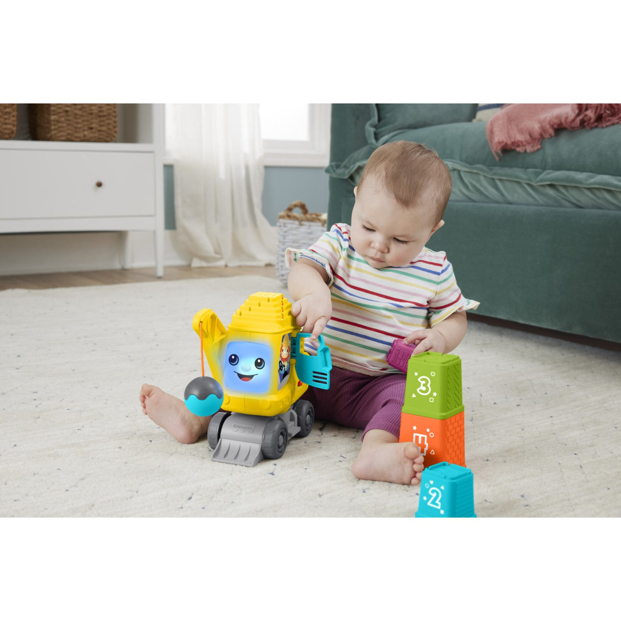 Fisher-Price® Count & Stack Crane