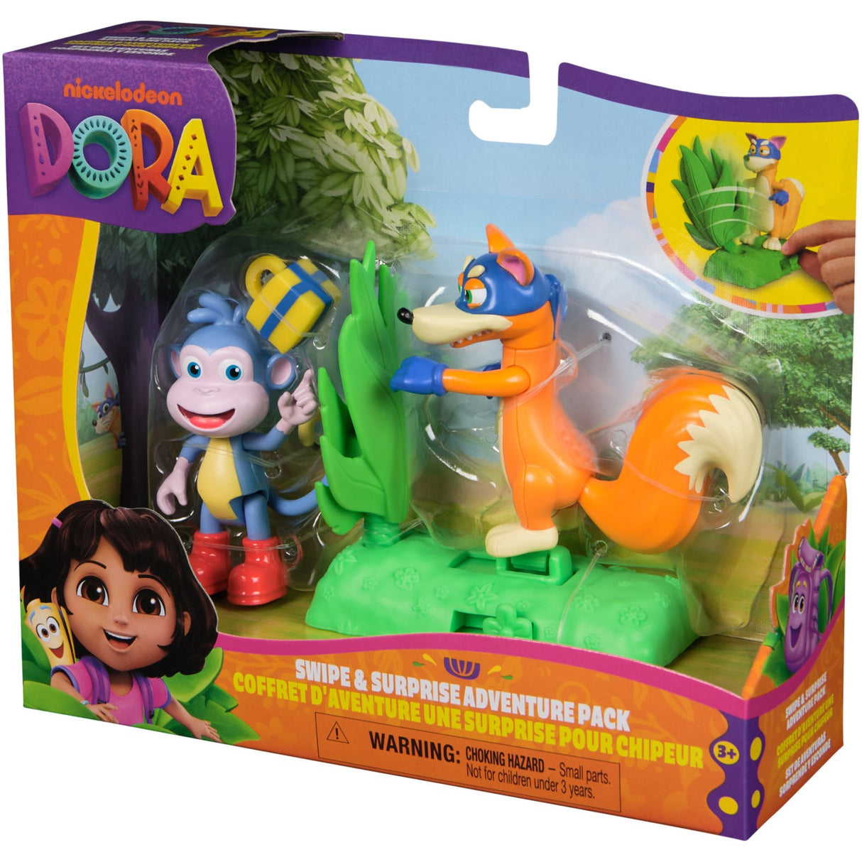 Dora The Explorer Adventure Pack Boots & Swiper