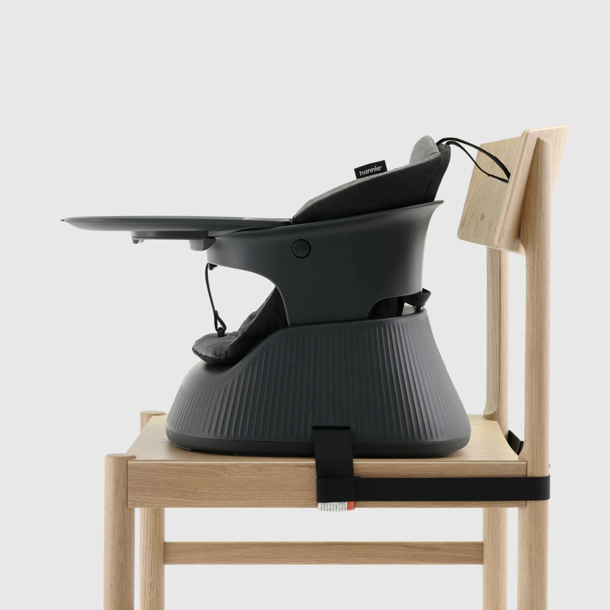 Hannie Charcoal Black The Portable High Chair