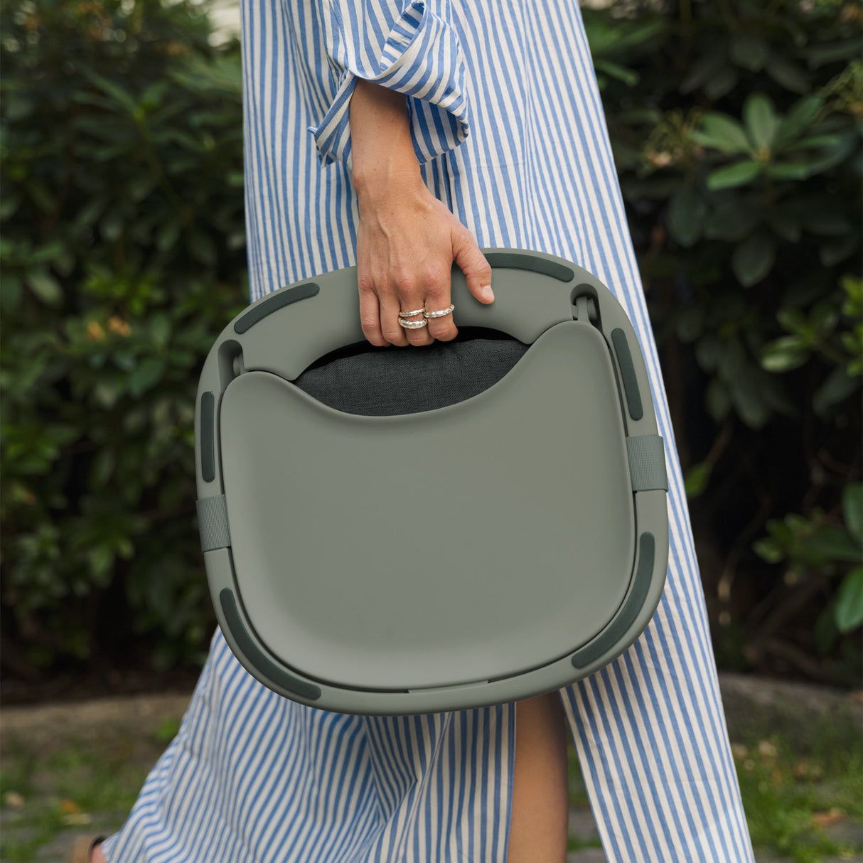 Hannie Sage Green The Portable High Chair